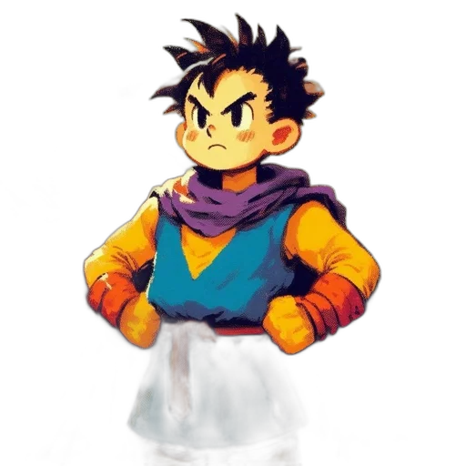 jacket, staff, face, pixel art transparent PNG cut-out
