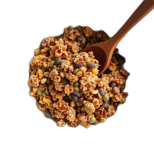 food, pumpkin, seed, granola transparent PNG cut-out