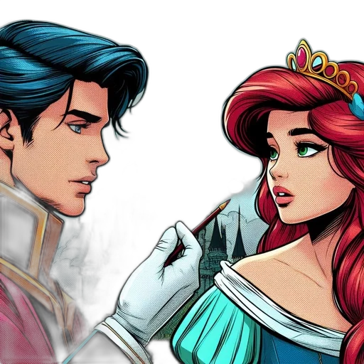 comic book art, fantasy art, concept art, cartoon transparent PNG cut-out