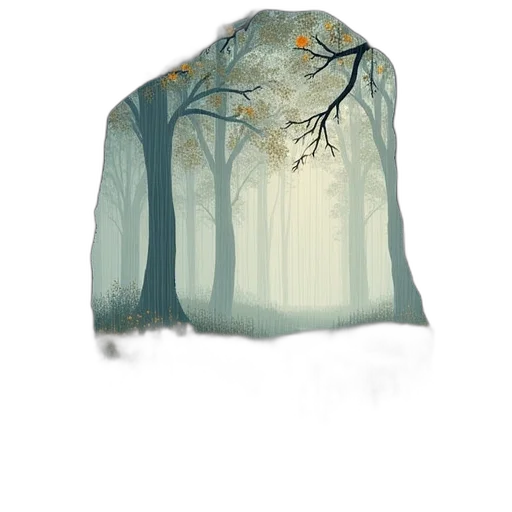 jacket, dress, tree, creature transparent PNG cut-out