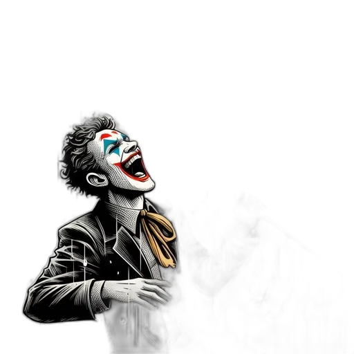 comic book art, concept art, cartoon, photorealistic transparent PNG cut-out
