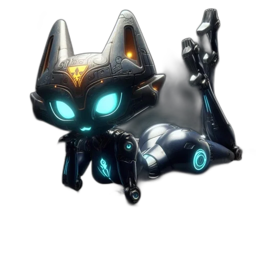 robot, weapon, staff, animal transparent PNG cut-out