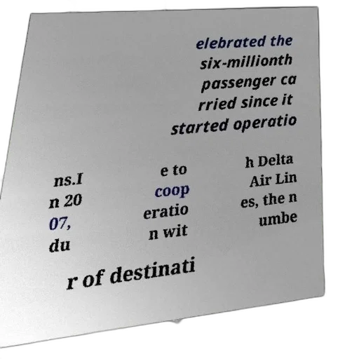 celebrated, six-millionth, passenger, rried transparent PNG cut-out