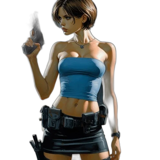 weapon, concept art, comic book art, 3d render transparent PNG cut-out