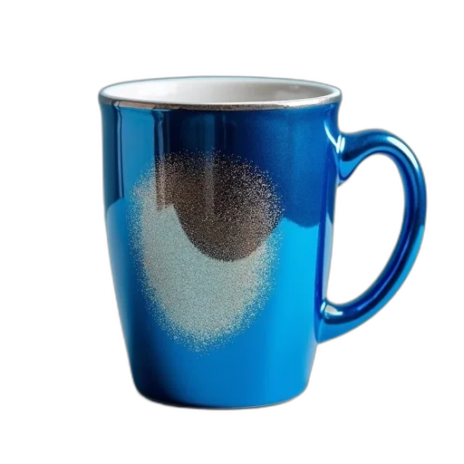 bottle, photorealistic, 3d render, blue transparent PNG cut-out