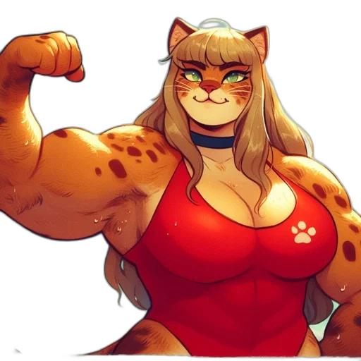 animal, anime, concept art, comic book art transparent PNG cut-out