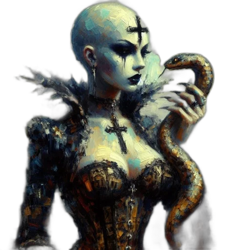 mask, jewelry, creature, dress transparent PNG cut-out