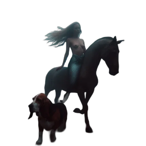 animal, creature, hair, concept art transparent PNG cut-out