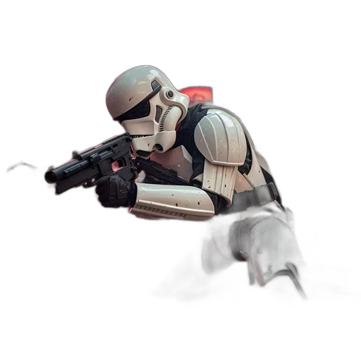 weapon, robot, staff, concept art transparent PNG cut-out