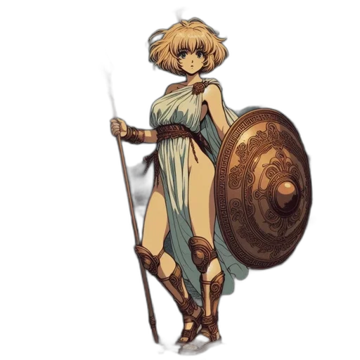 sword, weapon, staff, dress transparent PNG cut-out