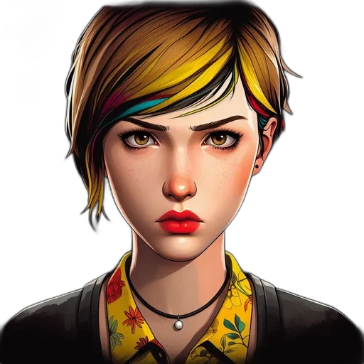 face, staff, jewelry, photorealistic transparent PNG cut-out