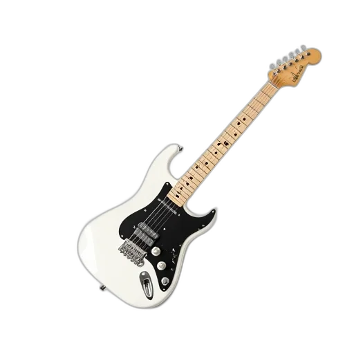 weapon, white, electric, guitar transparent PNG cut-out