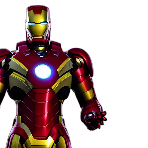 robot, 3d render, concept art, comic book art transparent PNG cut-out