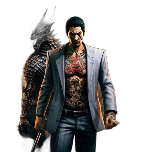jacket, concept art, comic book art, pixel art transparent PNG cut-out