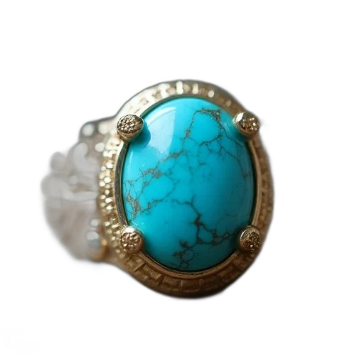 jewelry, blue, turquoise, ring transparent PNG cut-out
