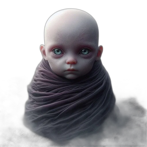 mask, creature, face, robot transparent PNG cut-out