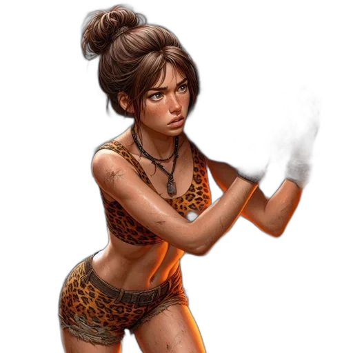 staff, fantasy art, concept art, comic book art transparent PNG cut-out