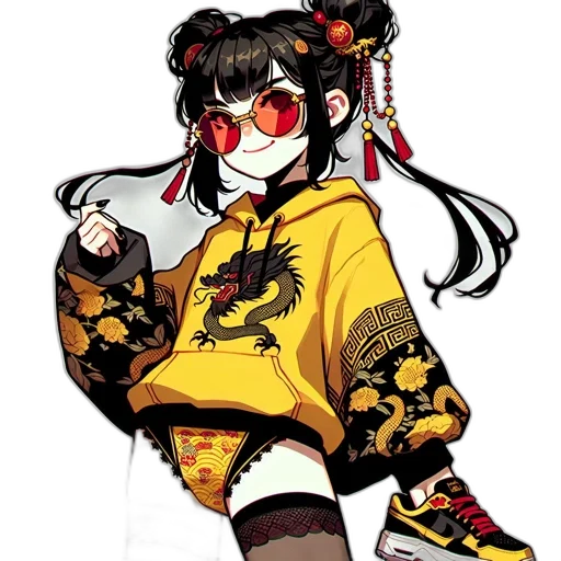 jacket, staff, weapon, animal transparent PNG cut-out