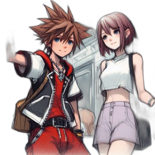 jacket, weapon, concept art, anime transparent PNG cut-out