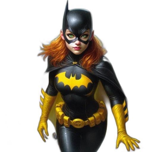 comic book art, concept art, 3d render, photorealistic transparent PNG cut-out