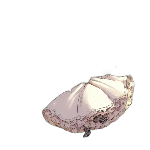 hat, crown, dress, shoes transparent PNG cut-out