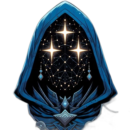 staff, crown, mask, jacket transparent PNG cut-out