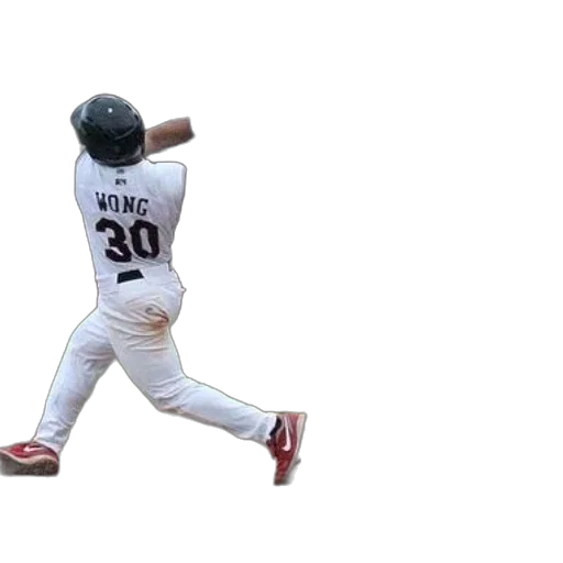 baseball, player, number, his transparent PNG cut-out