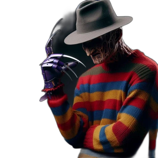 hat, creature, mask, jacket transparent PNG cut-out