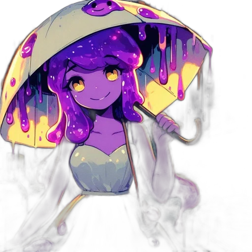 umbrella, staff, concept art, fantasy art transparent PNG cut-out
