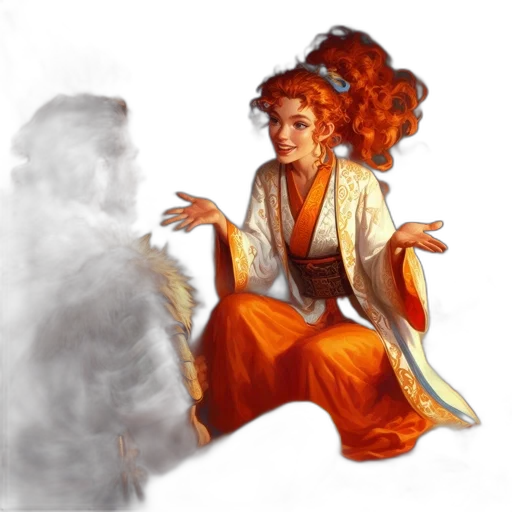 concept art, fantasy art, photorealistic, oil painting transparent PNG cut-out