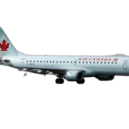 air, canada, airplane, snowy transparent PNG cut-out