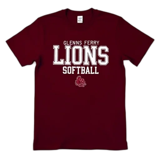 maroon, t-shirt, text, glenns transparent PNG cut-out