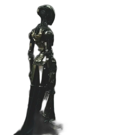 jewelry, robot, dress, staff transparent PNG cut-out