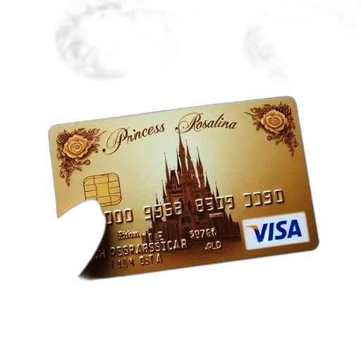 3d render, hand, holds, gold-colored transparent PNG cut-out