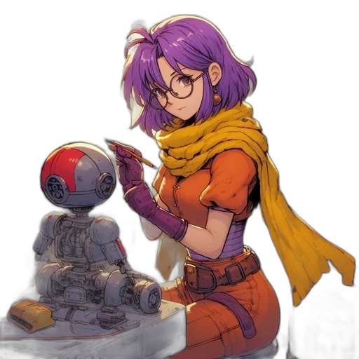 robot, weapon, staff, mask transparent PNG cut-out
