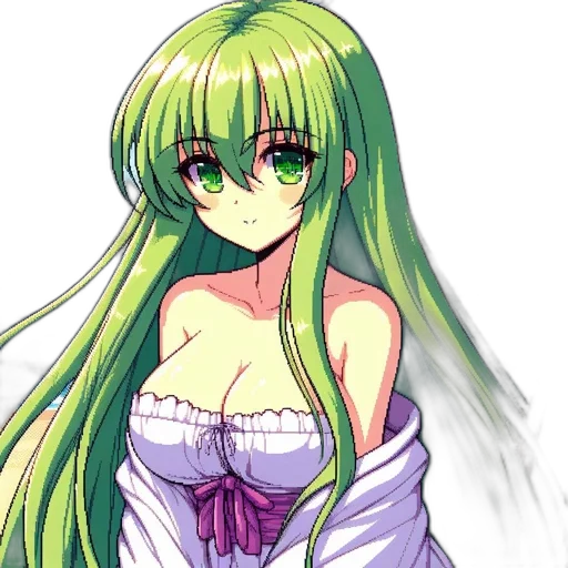 dress, pixel art, anime, concept art transparent PNG cut-out