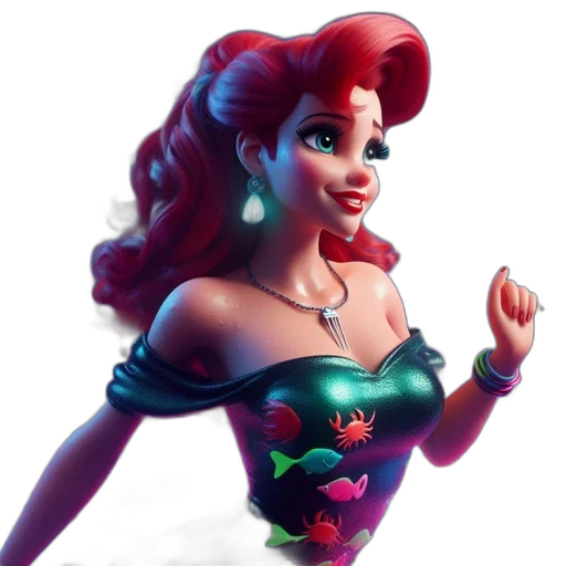 dress, 3d render, concept art, fantasy art transparent PNG cut-out