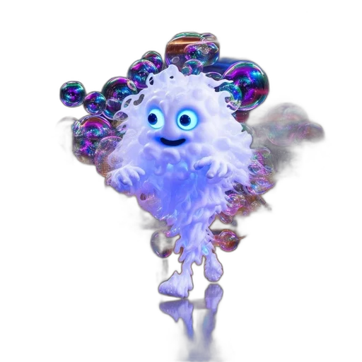 creature, jewelry, hair, robot transparent PNG cut-out