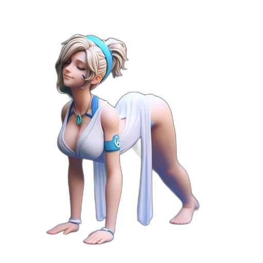 staff, dress, creature, robot transparent PNG cut-out