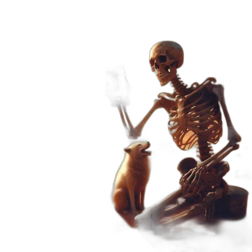 robot, staff, animal, jewelry transparent PNG cut-out
