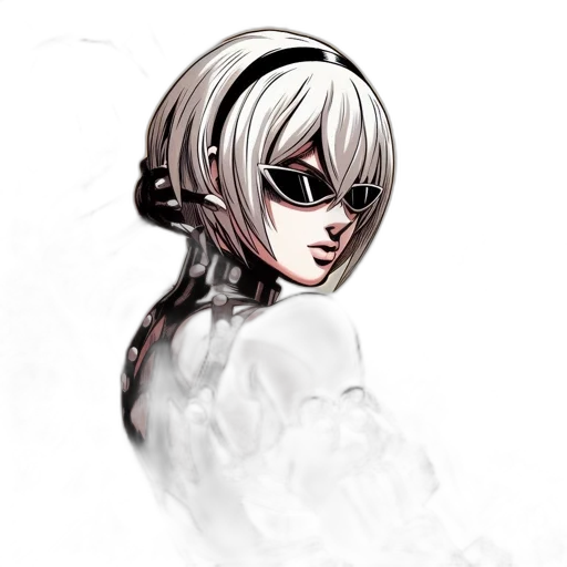 mask, face, robot, creature transparent PNG cut-out