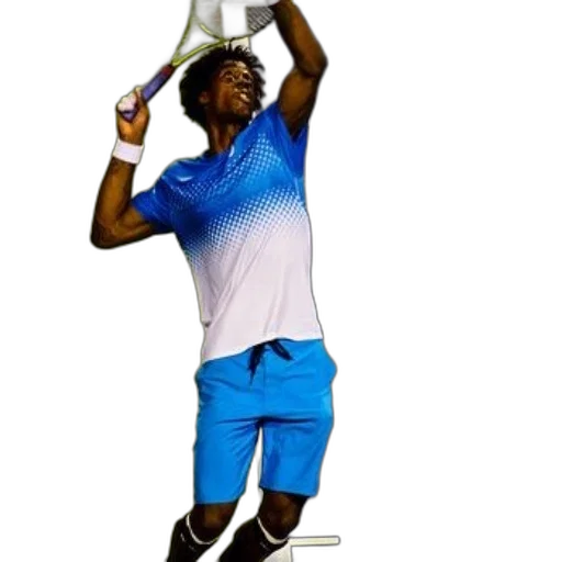 staff, 3d render, tennis, player transparent PNG cut-out