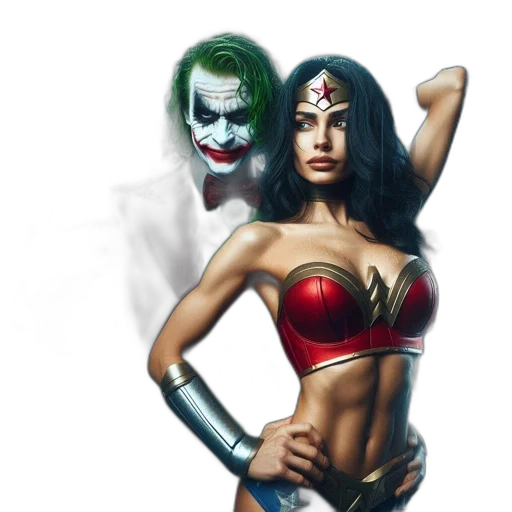 comic book art, concept art, fantasy art, photorealistic transparent PNG cut-out