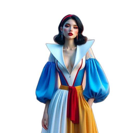 dress, jewelry, crown, concept art transparent PNG cut-out