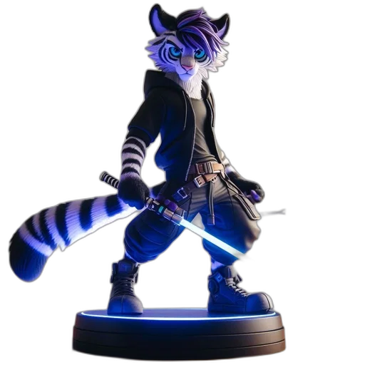 concept art, 3d render, fantasy art, blue transparent PNG cut-out