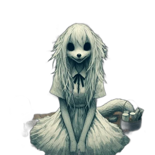 dress, creature, mask, robot transparent PNG cut-out