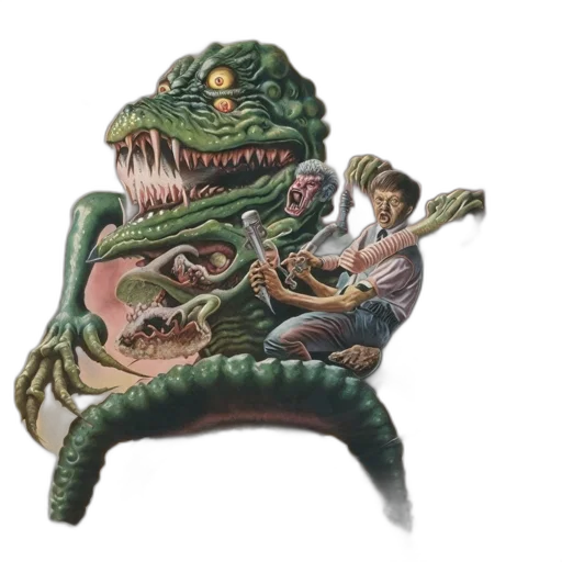 dragon, creature, staff, furniture transparent PNG cut-out