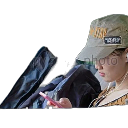 hat, jacket, weapon, face transparent PNG cut-out