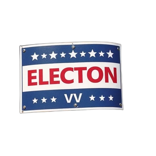 election, vote, bumper, sticker transparent PNG cut-out