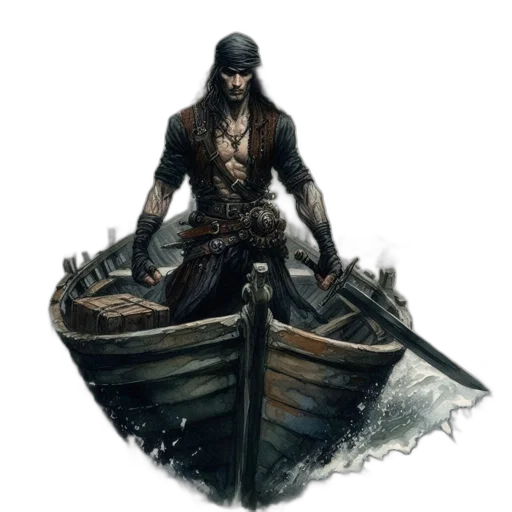 sword, weapon, hat, concept art transparent PNG cut-out